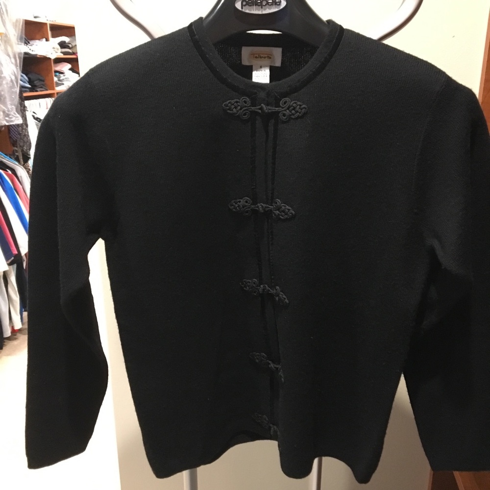 Talbots size 8 sweater 100% merino wool